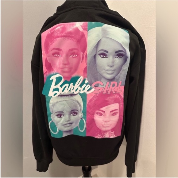 NWT Barbie Hoodie, Size Small - Picture 7 of 7